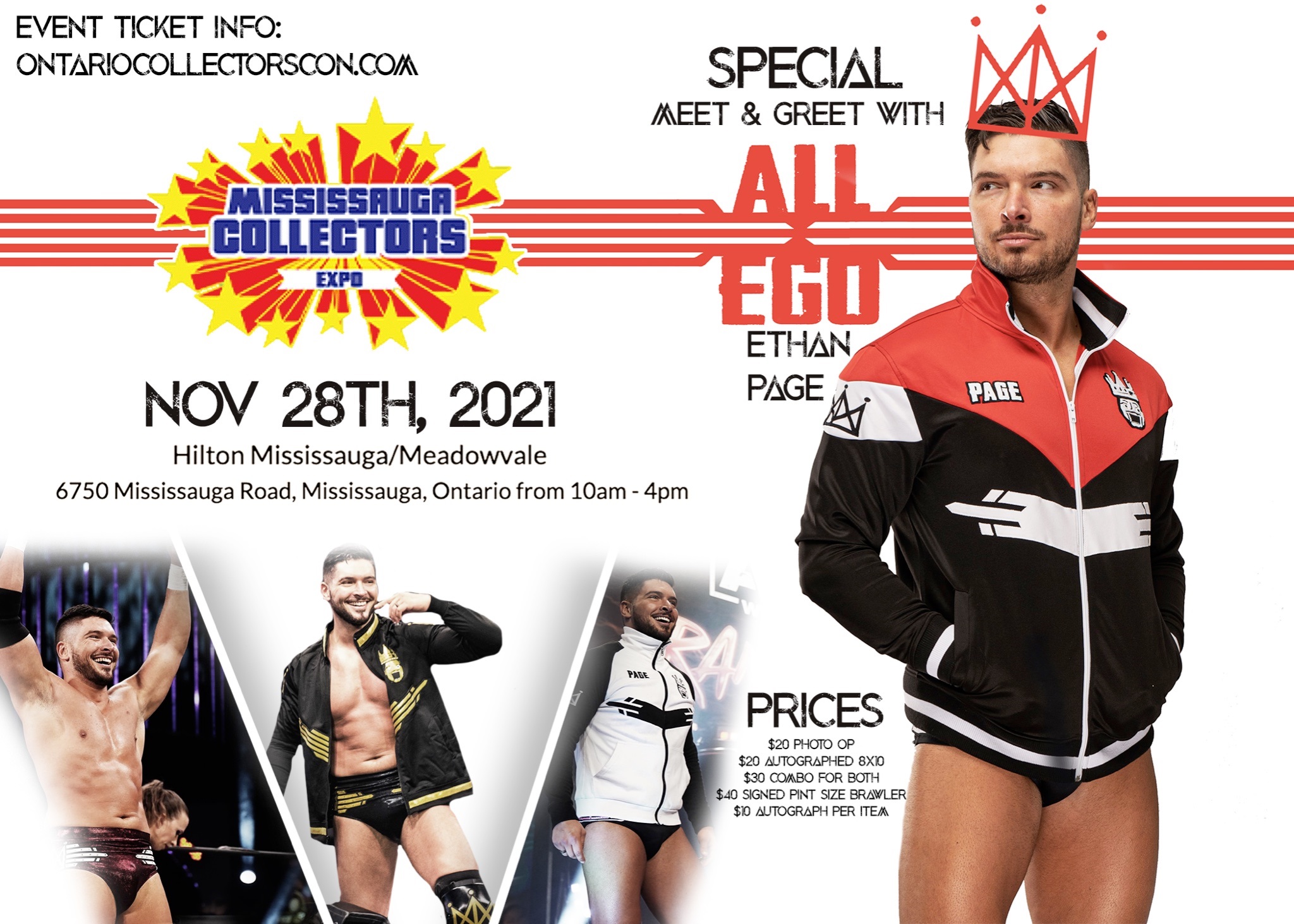 Meet Aew Wrestler All Ego Ethan Page