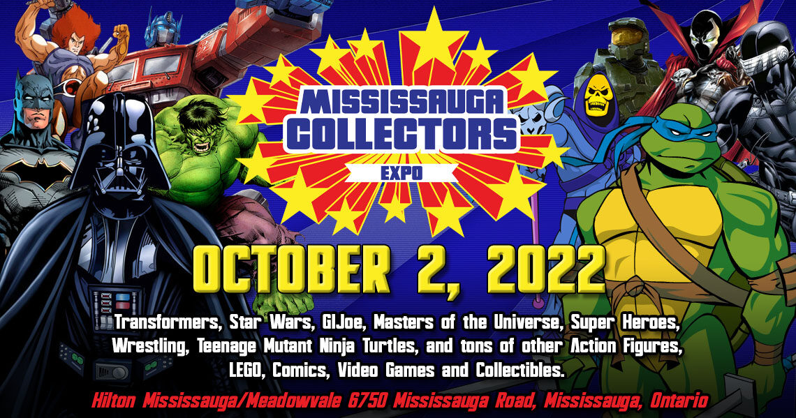 Mississauga Collectors Expo 2022 will be Sunday October 2