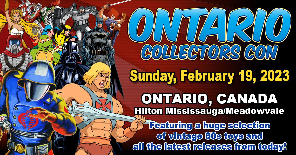 Ontario Collectors Con 2023 will be Sunday February 19