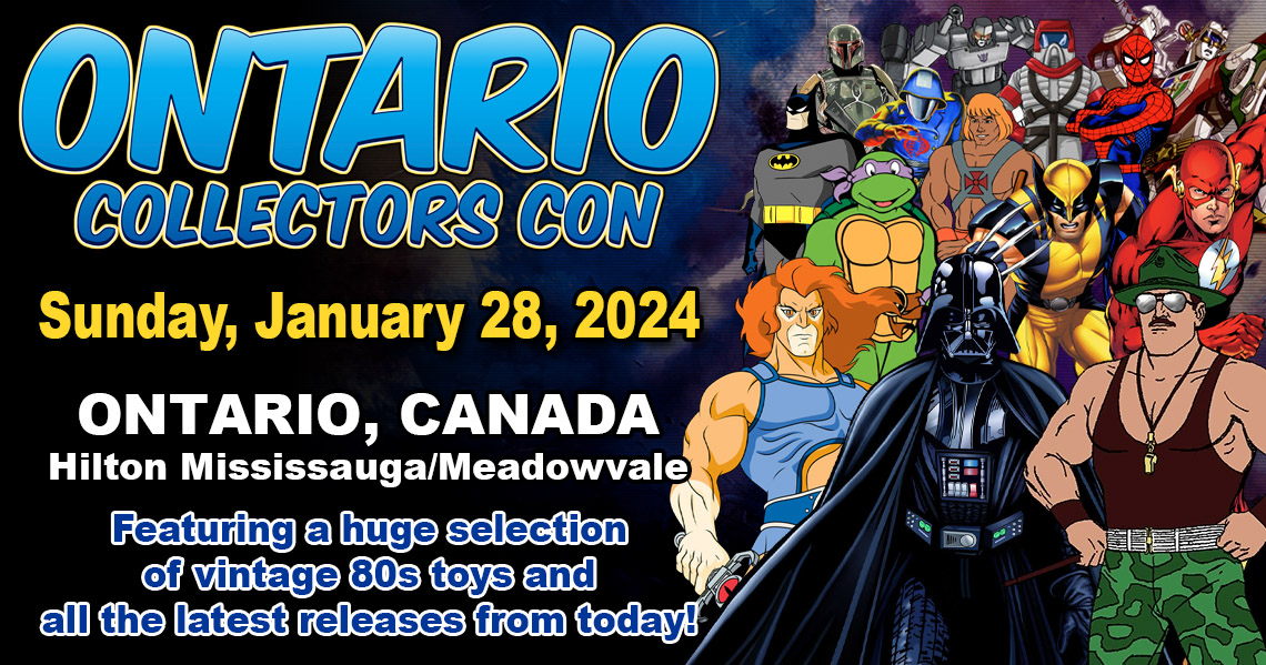 Ontario Collectors Con 2024 will be Sunday January 28