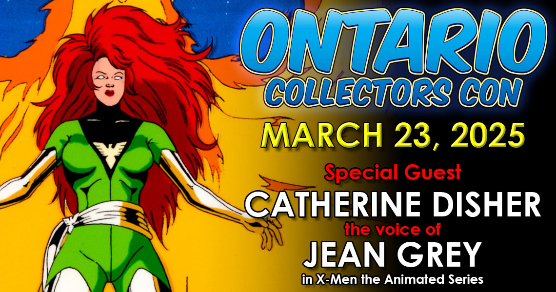 Meet Catherine Disher the voice of Jean Grey in X-Men Animated Series at Ontario Collectors Con 2025