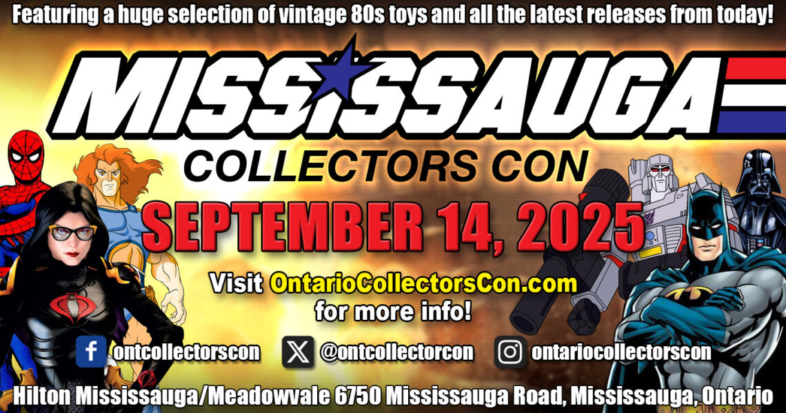 Mississauga Collectors Con 2025 will be September 14