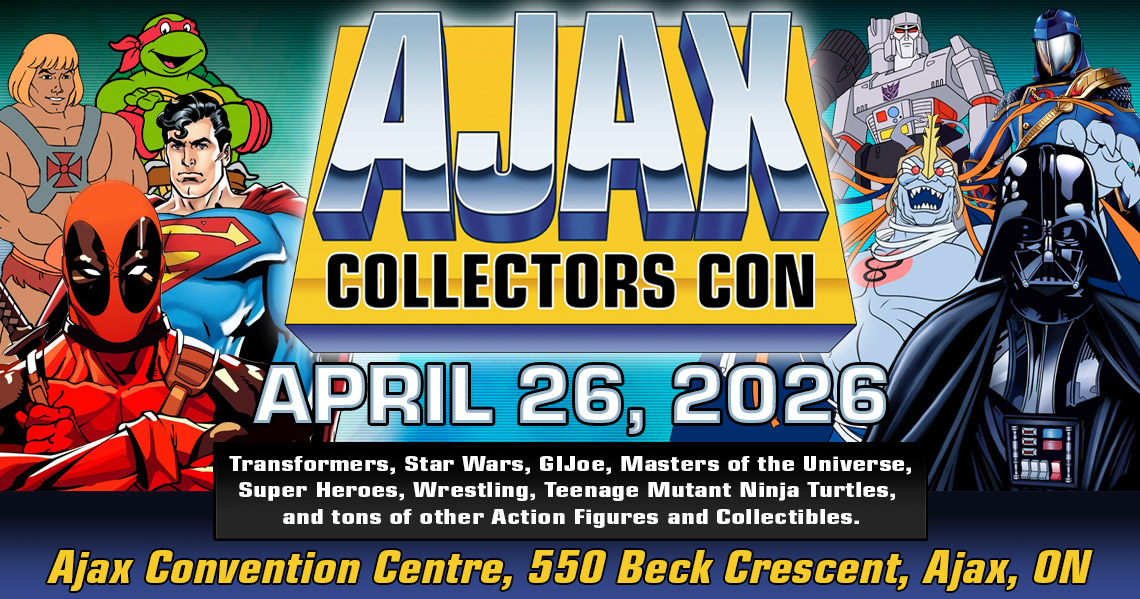 Ajax Collectors Con 2026 will be Sunday April 26