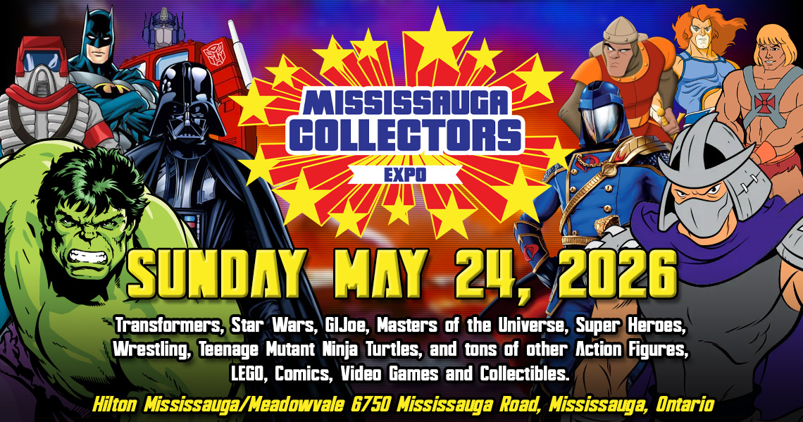 Mississauga Collectors Expo 2026 will be May 24